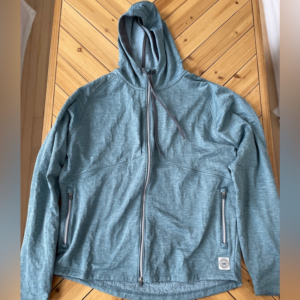 Peter Millar Eclipse Performance Zip Hoodie. Size… - image 6